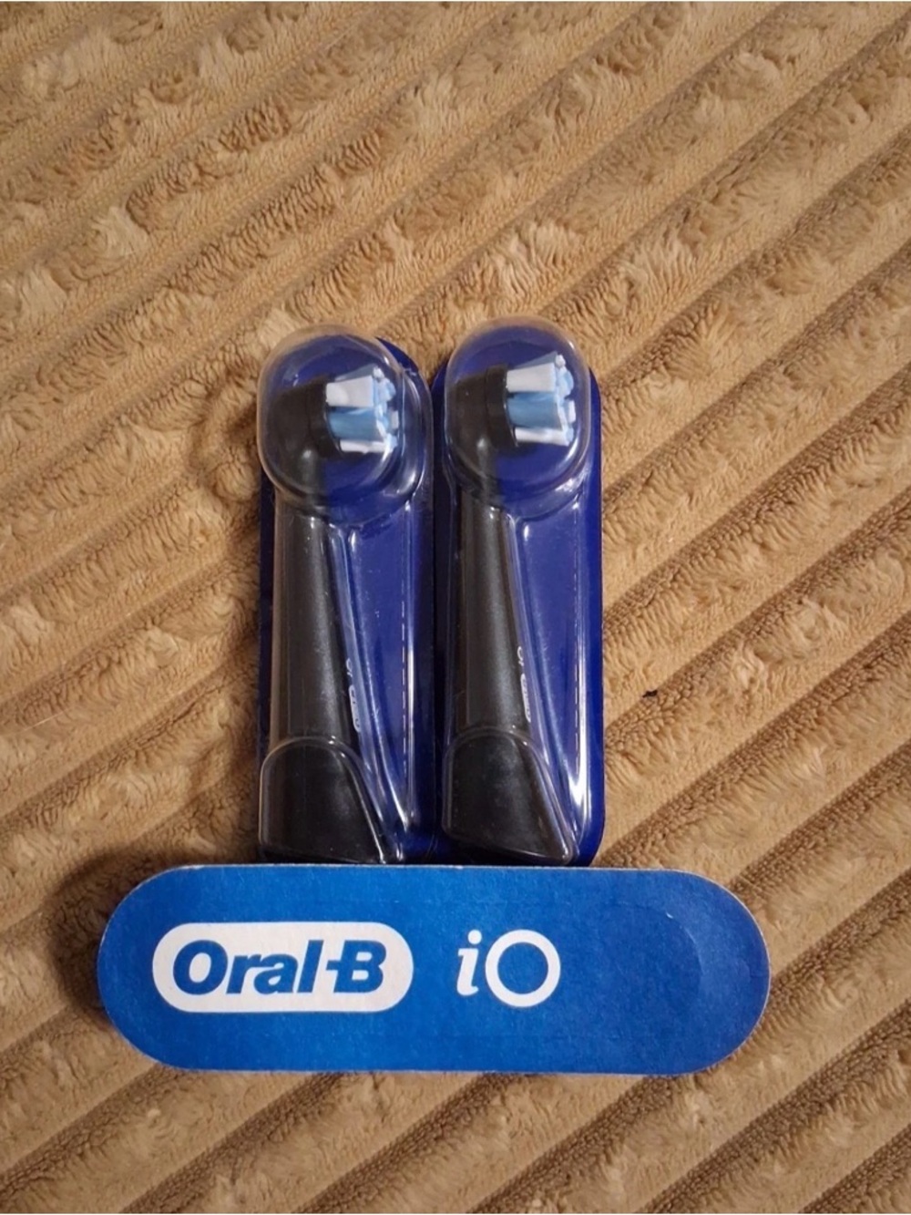 LOT/3 Oral-B iO Series Electric Toothbrush Replacement Brush Head BLACK Ultimate